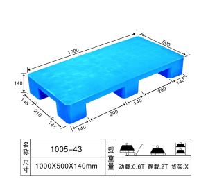 43#平麵川字型